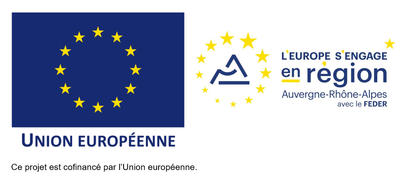 Logo EU + Europe engagée en AURA